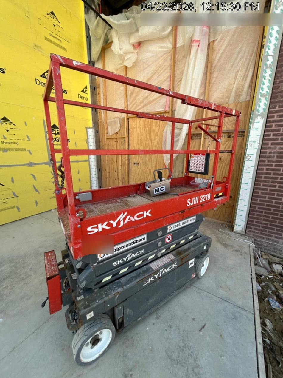 2017 Skyjack SJIII-3219 Standard Rental Specs