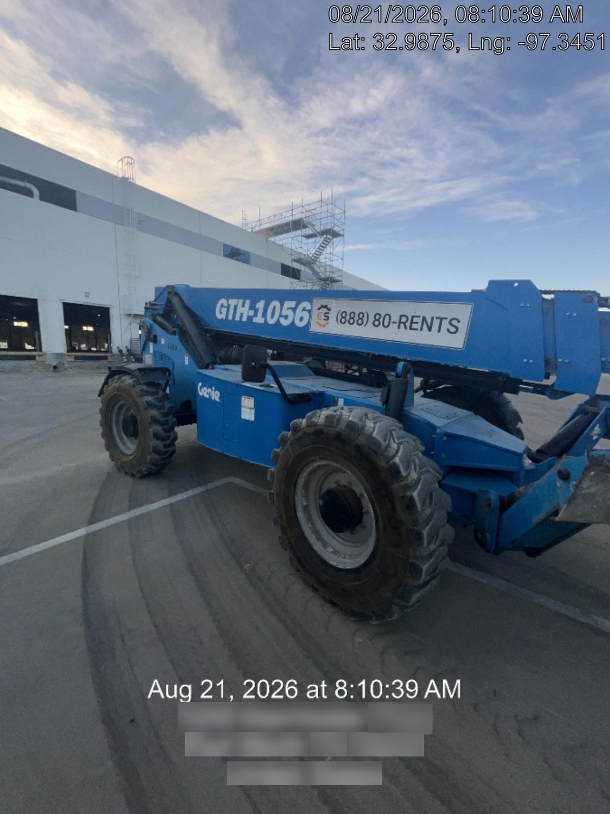 2019 GENIE GTH-1056