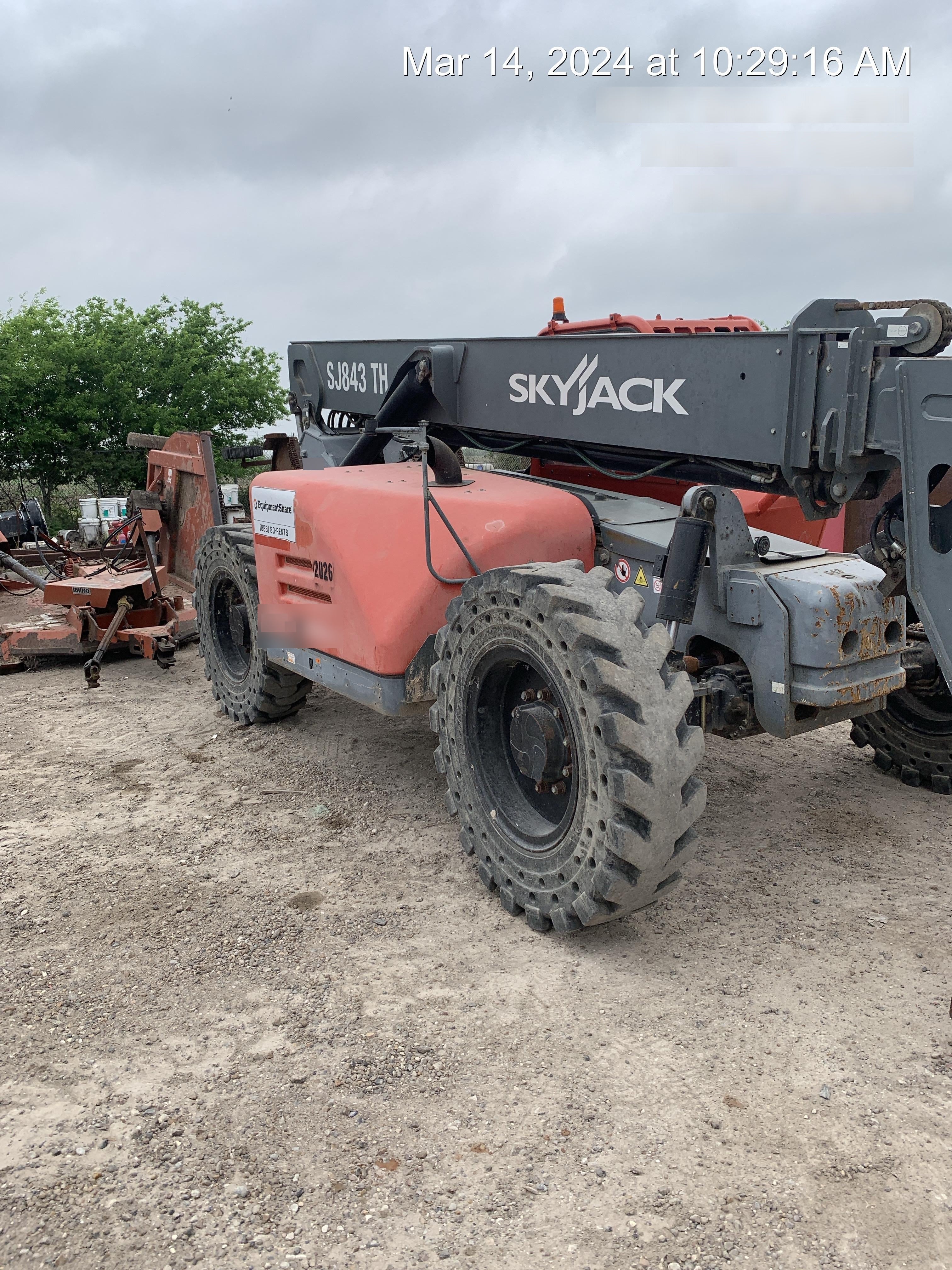 2016 SKYJACK SJ843 TH