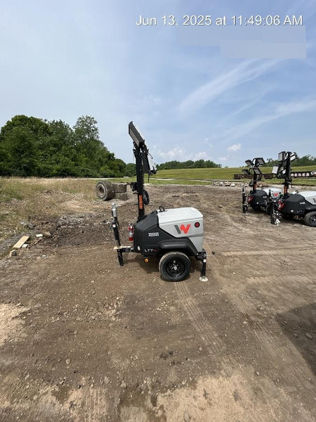 2024 Wacker Neuson LTT4 Diesel, Kohler KDW702, Deep Sea Controller, Auto Start, LED 320W, Bypass Outlet, T3