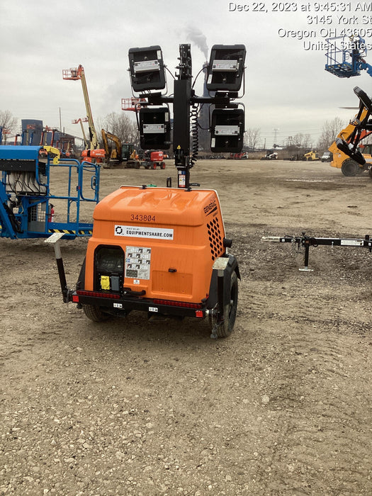 2023 Generac MLT2 Diesel, Flex Switch 120V Input, Powerzone Controller, 
(4) 320W LED Lights, 4kW Generator, 39.9 Gal Fuel Tank, 2" Ball, T3