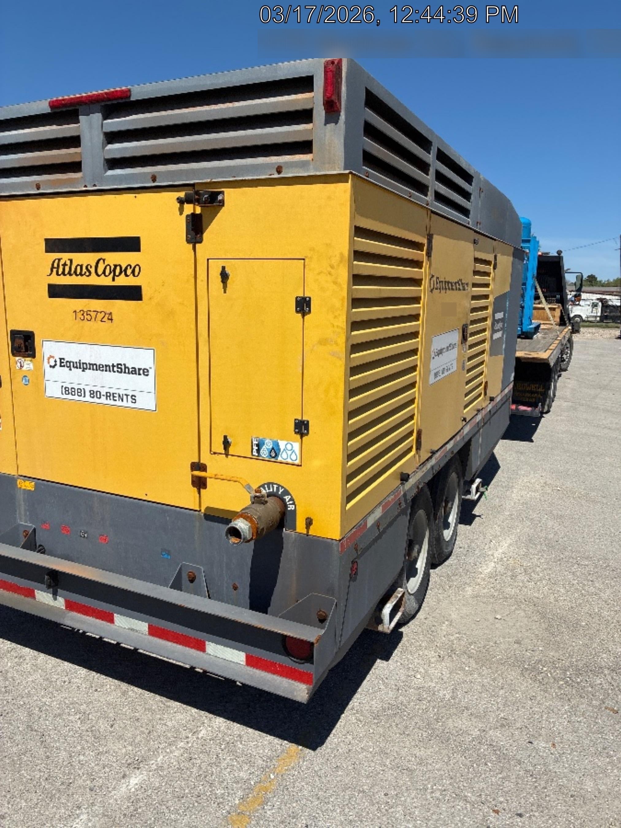 2021 ATLAS COPCO XAS 1800