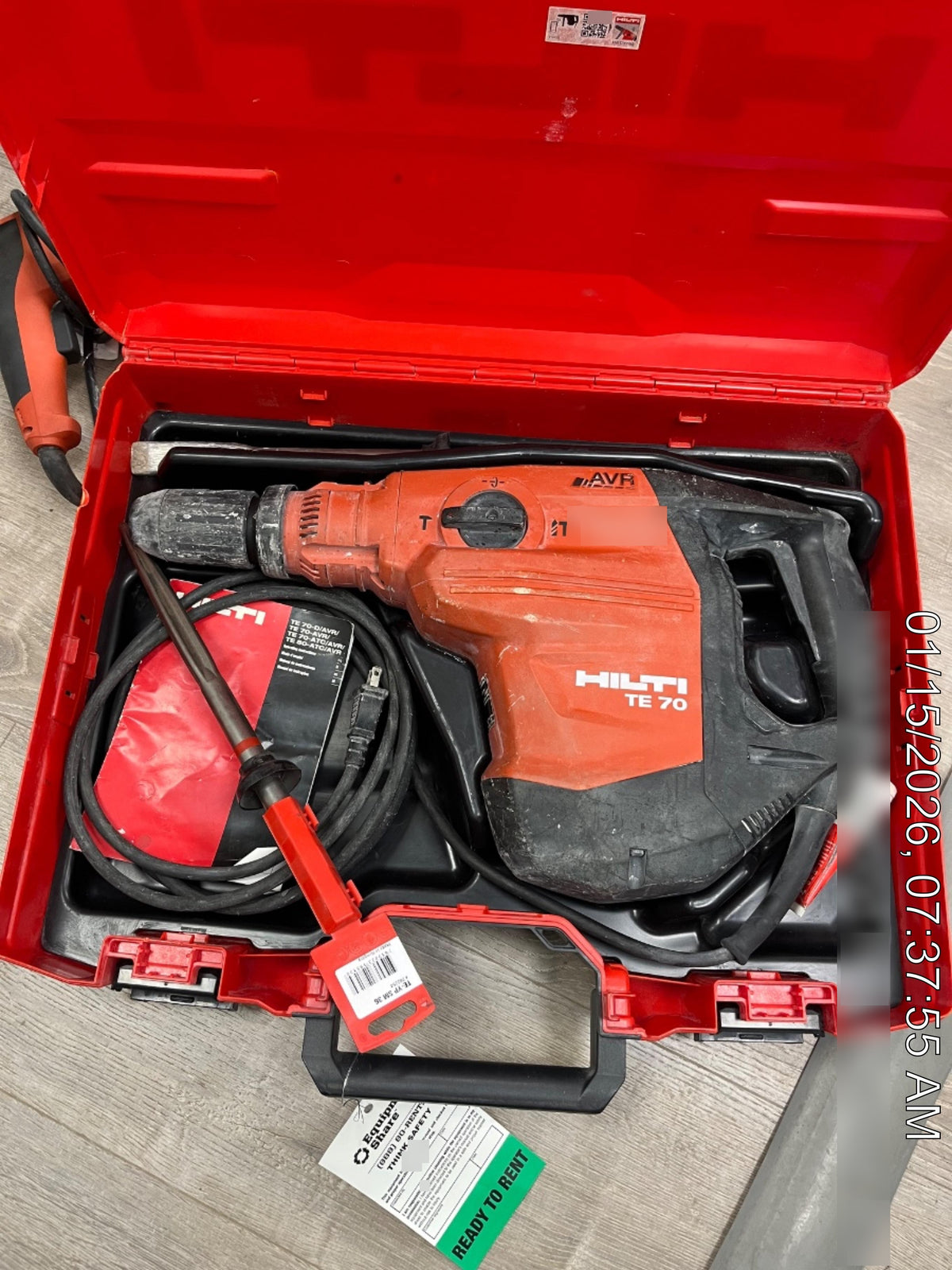 2019 HILTI TE 70-AVR