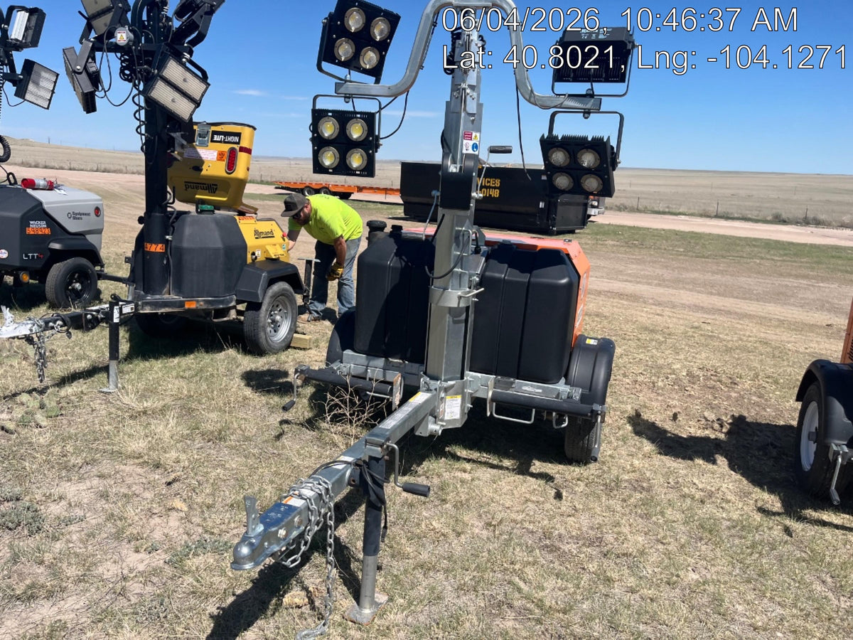 2024 Wanco WLTT-4MM4K Diesel, Deep Sea Controller, Shore Power Plug, Auto Start, (4) 350W LED Floodlights, 4kW Generator, 60 Gal Fuel Tank, 2" Ball, T3