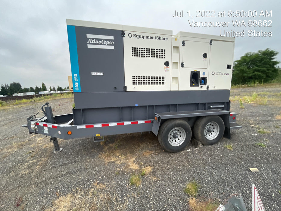 2021 ATLAS COPCO QAS250