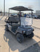 2022 Club Car CA100E Canopy, Fold down Windshield, Beacon, Back up Alarm, All-Trail Trials, HD 8 V Batteries, Trailer Hitch and Ball