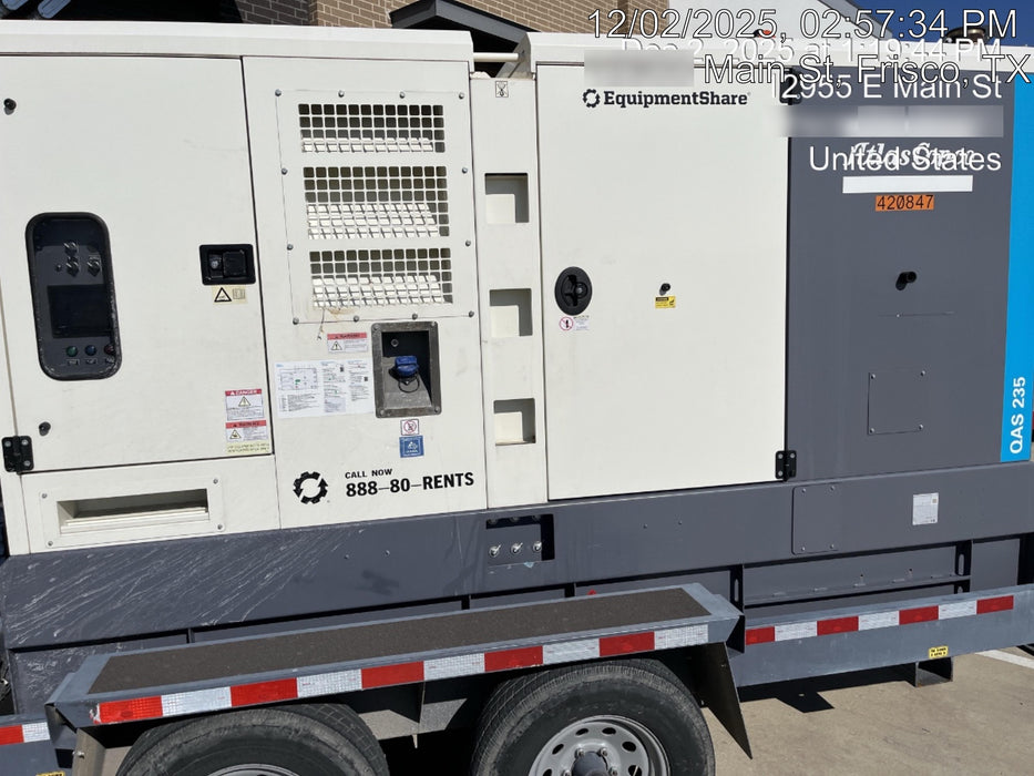 2023 ATLAS COPCO QAS 235