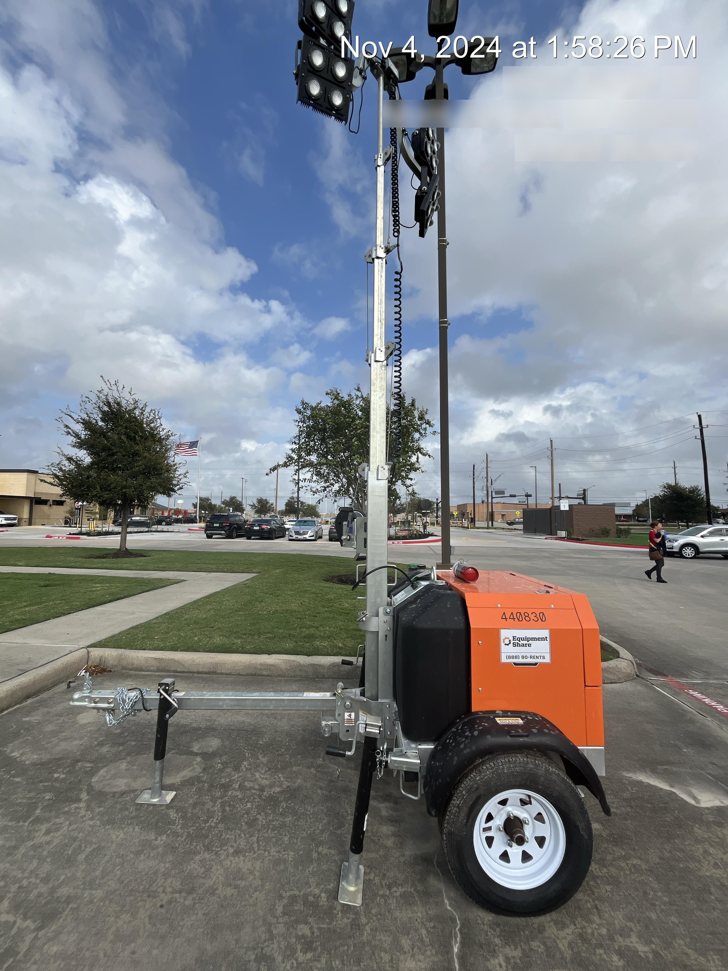 2024 Wanco WLTT-4MM4K Diesel, Deep Sea Controller, Shore Power Plug, Auto Start, (4) 350W LED Floodlights, 4kW Generator, 60 Gal Fuel Tank, 2" Ball, T3