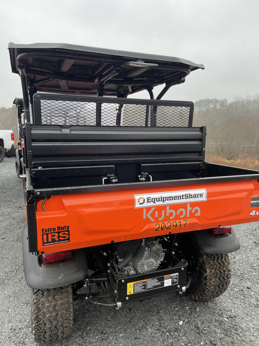 2022 Kubota RTV-X1140W-H Plastic Canopy, Windshield Acrylic Clear, LED Strobe Light, Wire Harness Kit, Back up Alarm