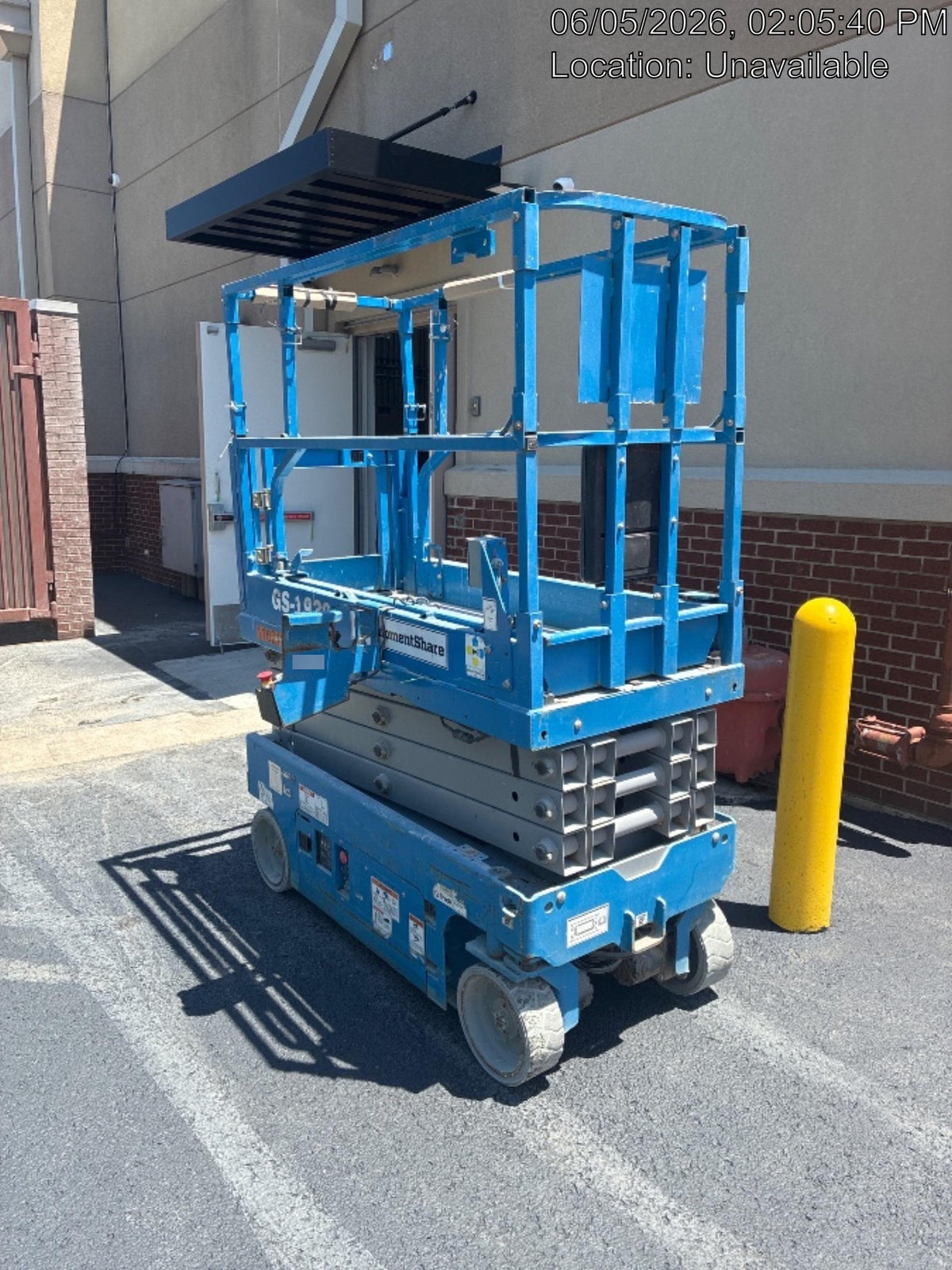 2020 Genie GS-1930 Solid Non Marking Tires, Beacon, Folding rails with half height swing gate