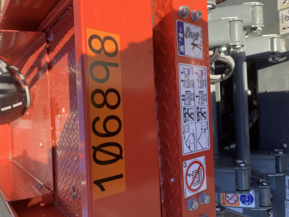 2020 Skyjack SJIII-3219 High Rail, Solid NM Tires, Half height spring hinged entry gate, Dual Beacons, 800W Inverter