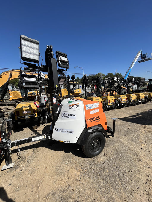 2023 Generac MLT2 Diesel, Flex Switch 120V Input, Powerzone Controller, (4) 320W LED Lights, 4kW Generator, 39.9 Gal Fuel Tank, 2" Ball, T3