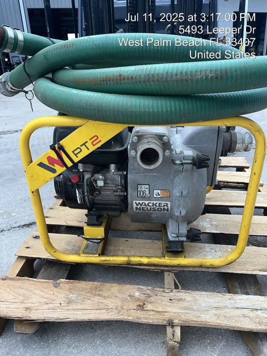 2022 WACKER NEUSON PT2A