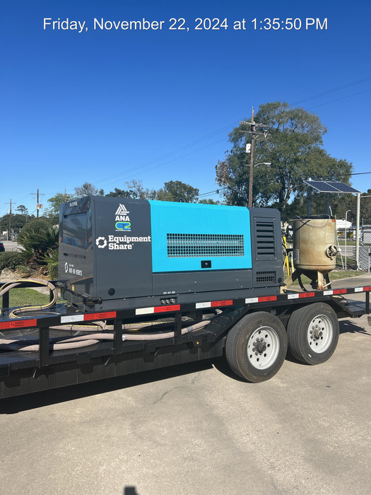 2024 TEXAS PRIDE TRAILERS 18'-20' Lowboy Sand Blasting Unit
