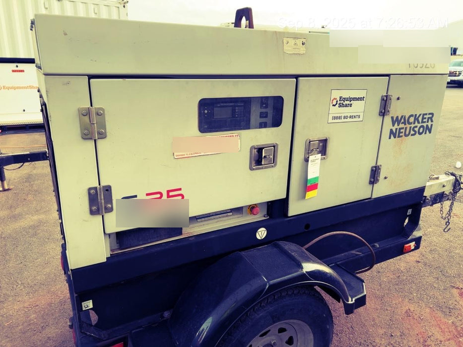 2018 WACKER NEUSON G25
