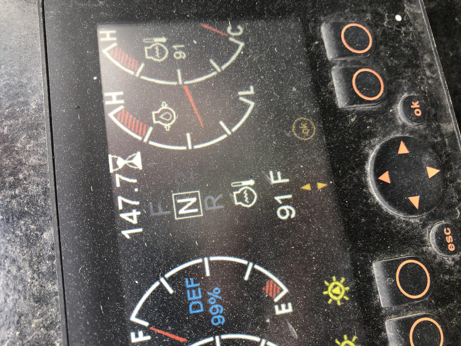 2020 Manitou MTA10055 Canopy, 120 HP, Solid Tires, Work Lights, Lift Hook, Auxiliary Hydraulics w/66" Carriage and 60" Forks