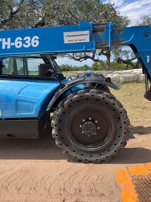 2018 Genie GTH-636 Genie GTH-636 w/Enclosed Cab w/HVAC, Work Lights, Solid Tires, Beacon, 48" Carriage and Forks