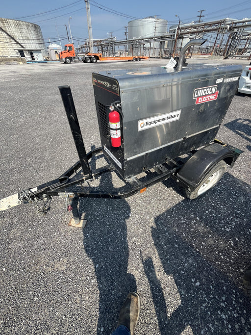 2019 Lincoln Electric Vantage 322 Ready-Pak 3, Two Wheel Trailer, Fender and Light Kit, Cable Rack