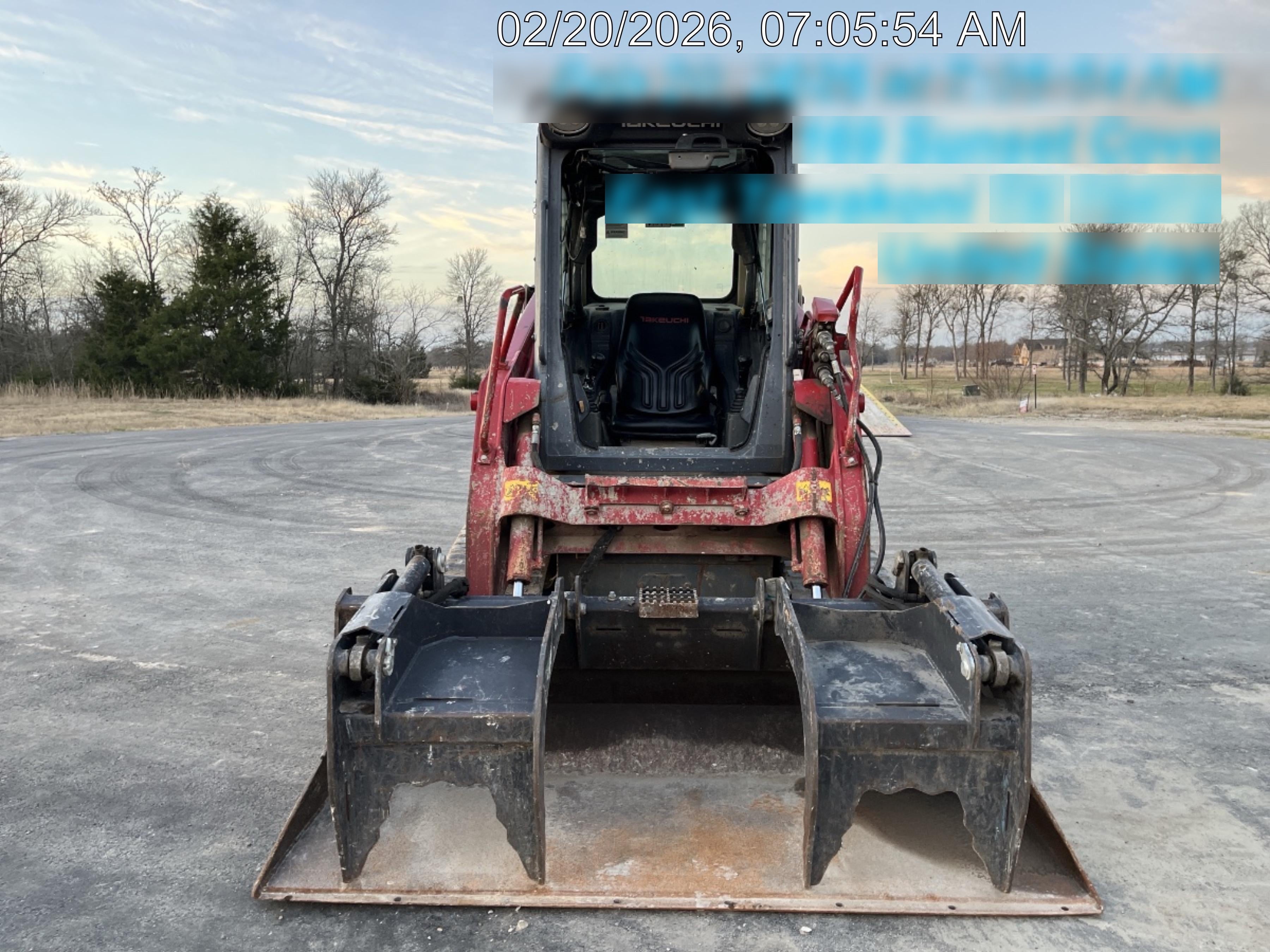 2022 PALADIN 76" Scrap Grapple Bucket - Paladin