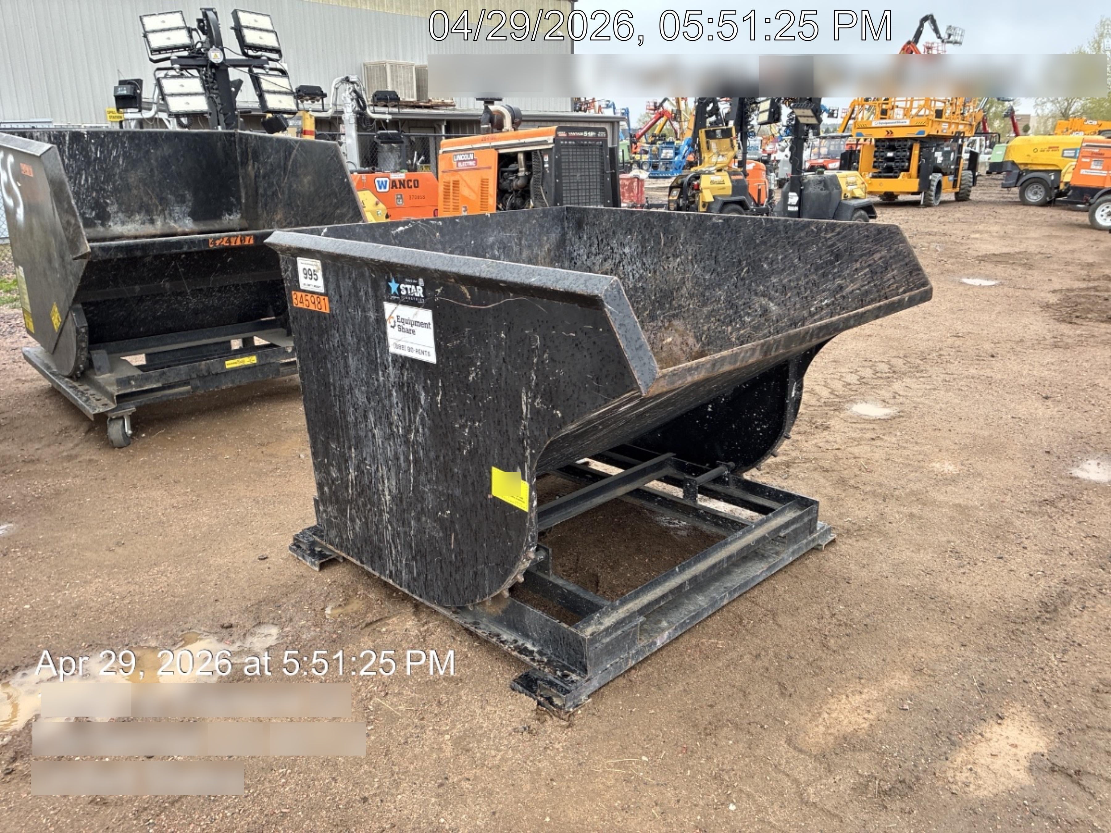 2023 STAR INDUSTRIES M-1820 - Self-Dump Hopper