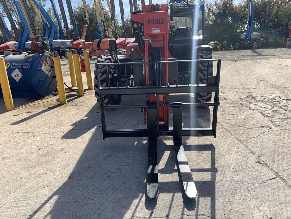 2020 Manitou MTA8044 74hp T4F, Open ROPS, Cab and Boom LED work lights, Auxiliary Hydraulics, Solid Tires, Amber strobe, Lift Hook w/66" Carriage, 60" Forks