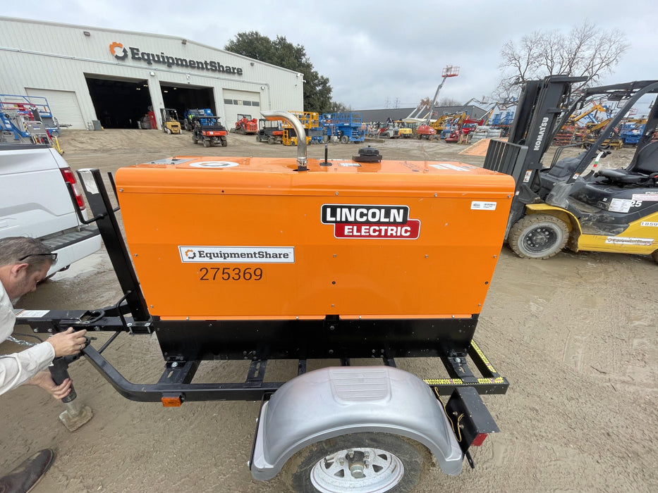 2022 Lincoln Electric LE400 Kubota V1505, Trlr, Cable Rack, Light Kit, ES Decals, T3