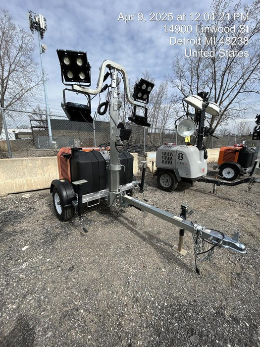 2024 Wanco WLTT-4MM4K Diesel, Deep Sea Controller, Shore Power Plug, Auto Start, (4) 350W LED Floodlights, 4kW Generator, 60 Gal Fuel Tank, 2" Ball, T3