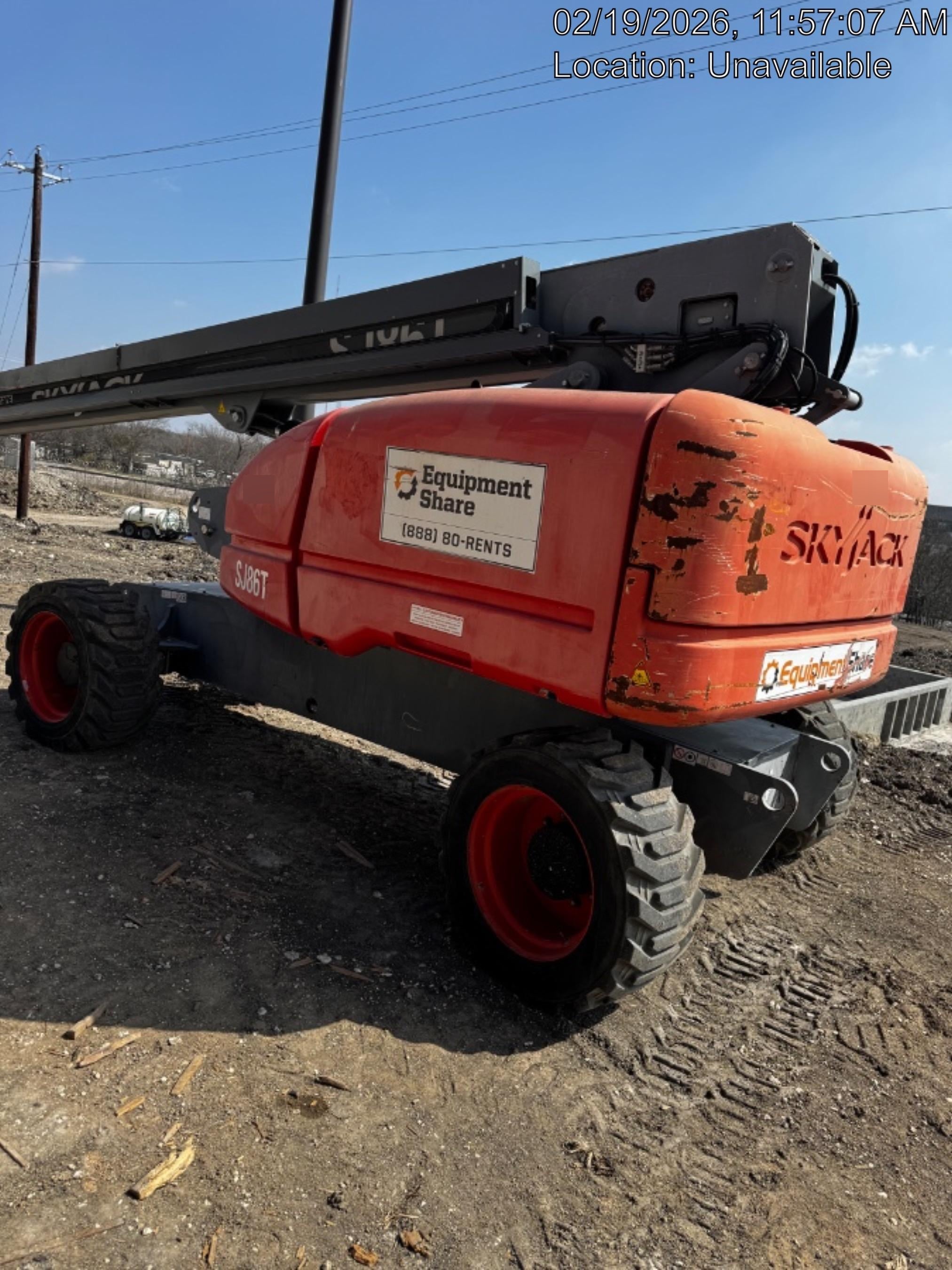 2018 SKYJACK SJ86T
