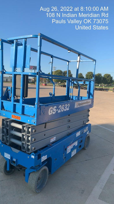 2018 Genie GS-2632 Genie GS-2632 w/Fixed Rail, Chain Entry
