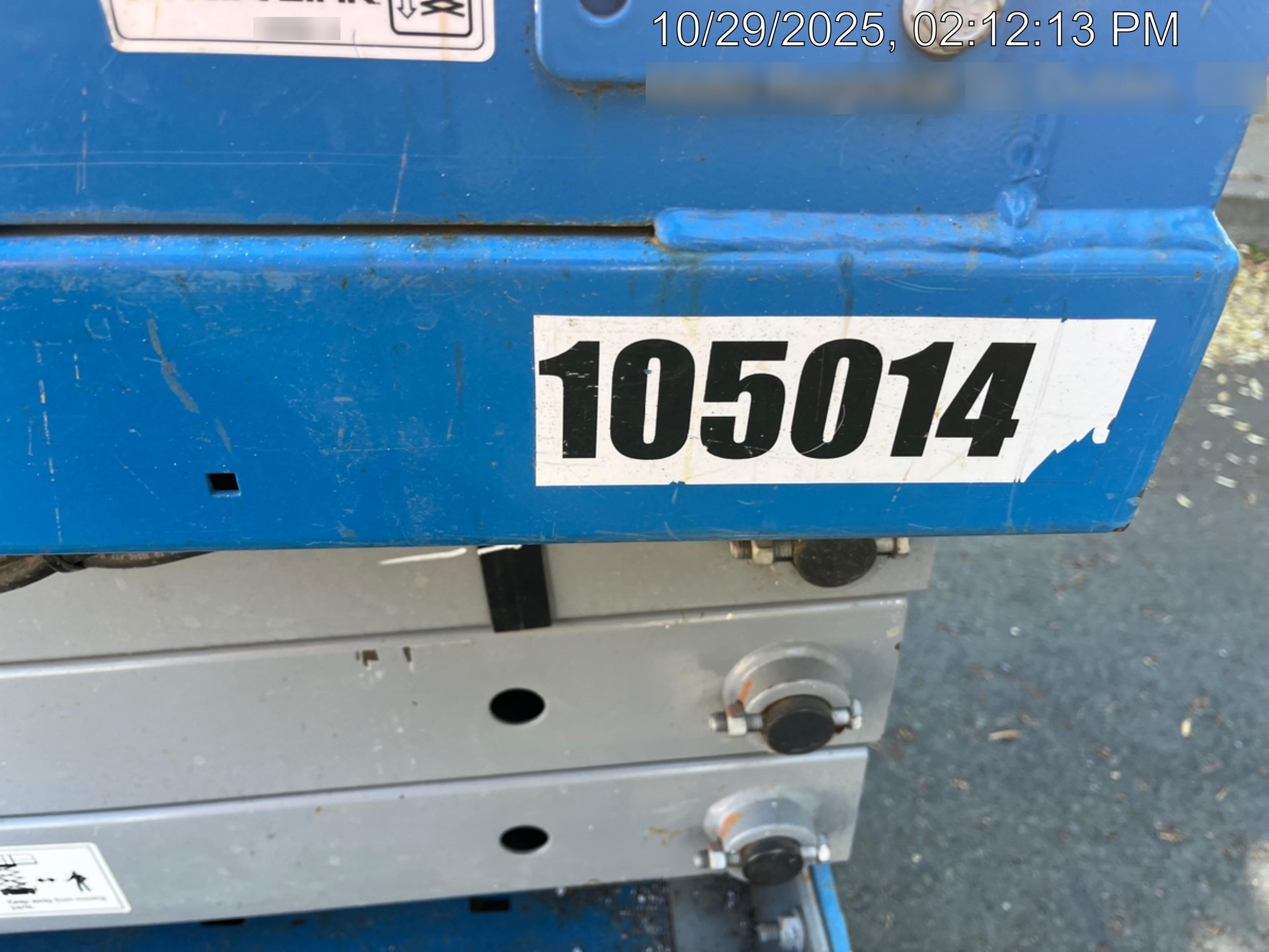 2020 Genie GS-1930 Solid Non Marking Tires, Beacon, Folding rails with half height swing gate, 800W Inverter