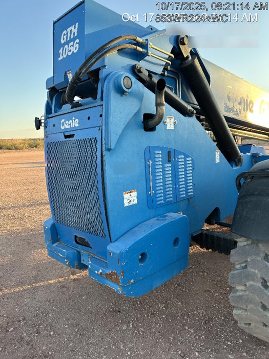 2018 Genie GTH-1056 GTH-1056 w/Open ROPS, Solid Tires, Work Lights, 60" carriage/forks, cab mesh, beacon