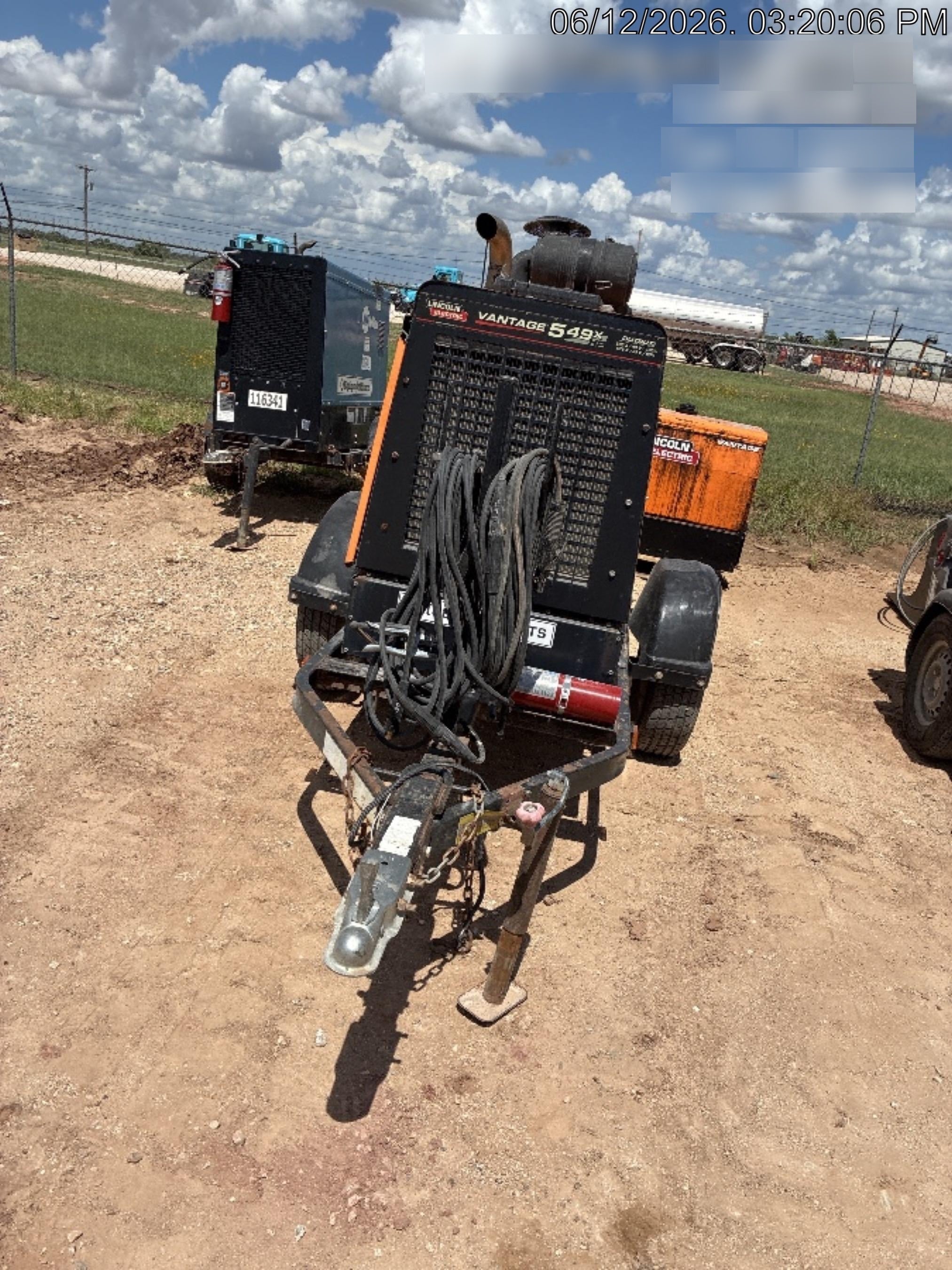 2021 Lincoln Electric Vantage 549X VANTAGE 549X READY-PAK 3 (EQUIPMENTSHARE)