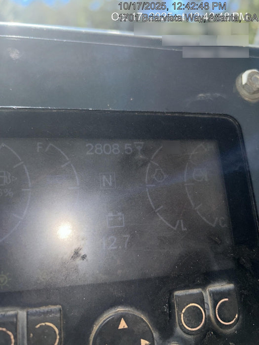 2018 Manitou MTA10055 Manitou MTA 10055 w/Open ROPS, Work Lights/Strobe, Aux Hyd, Solid Tires, Lift Hook, 66" Carriage, 60" Forks