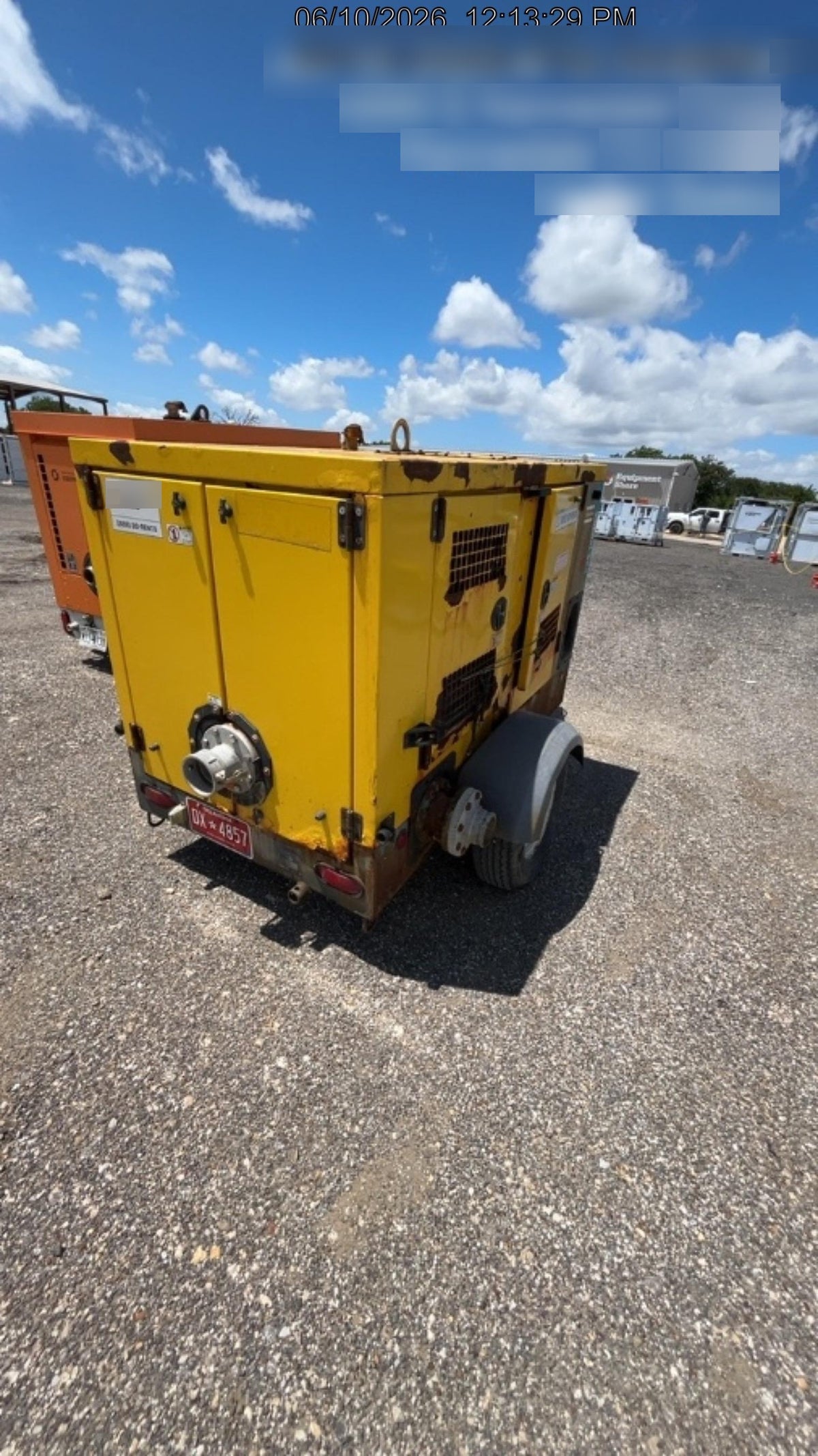 2020 ATLAS COPCO PAS 100 HF CS Enclosed