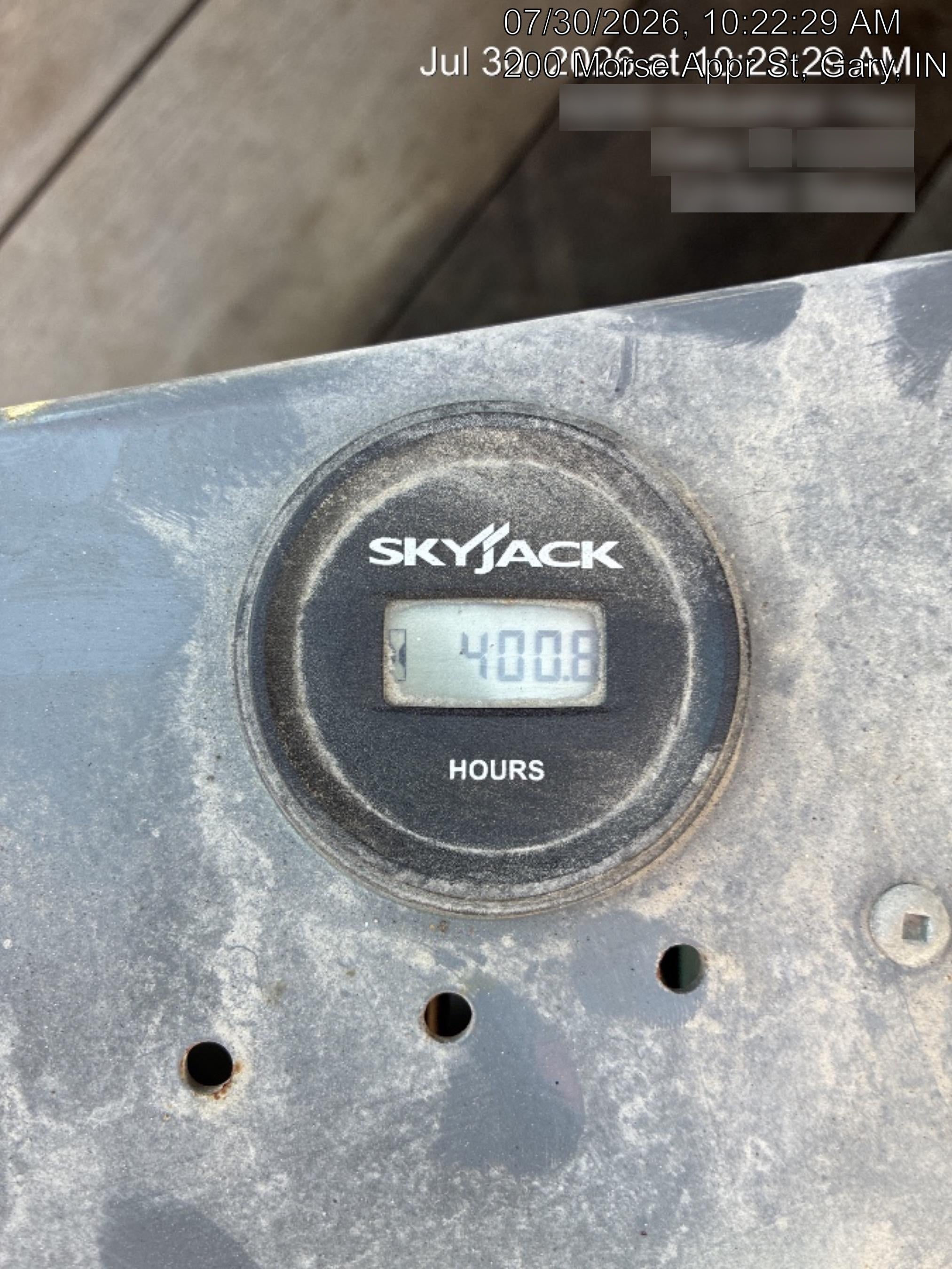 2017 Skyjack SJIII-3219 Standard Rental Specs