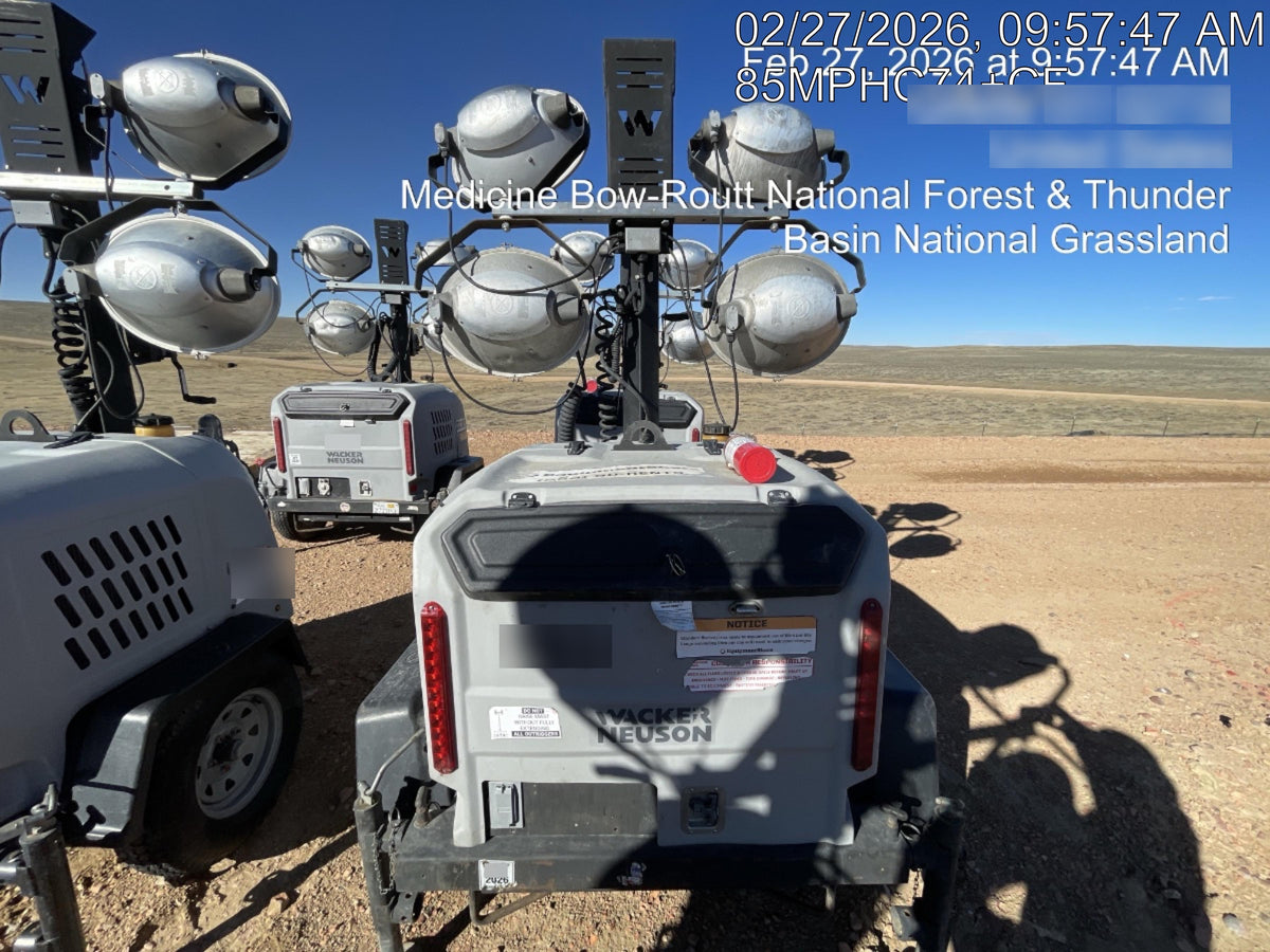 2018 Wacker Neuson LTV6L-MH Wacker Neuson LTV6L Mobile Light Tower w/Fuel Level Sensor Installed