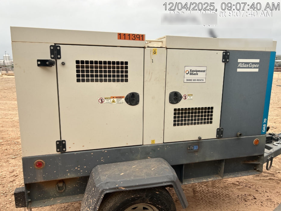 2020 ATLAS COPCO QAS 70