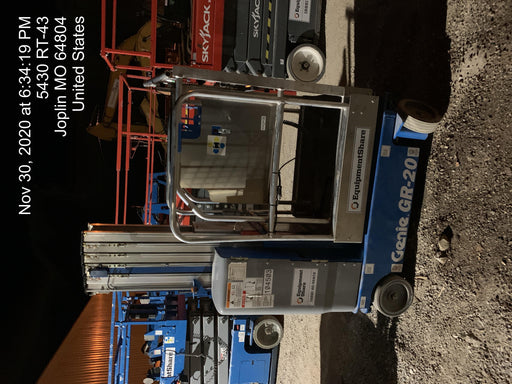 2020 GENIE GR-20