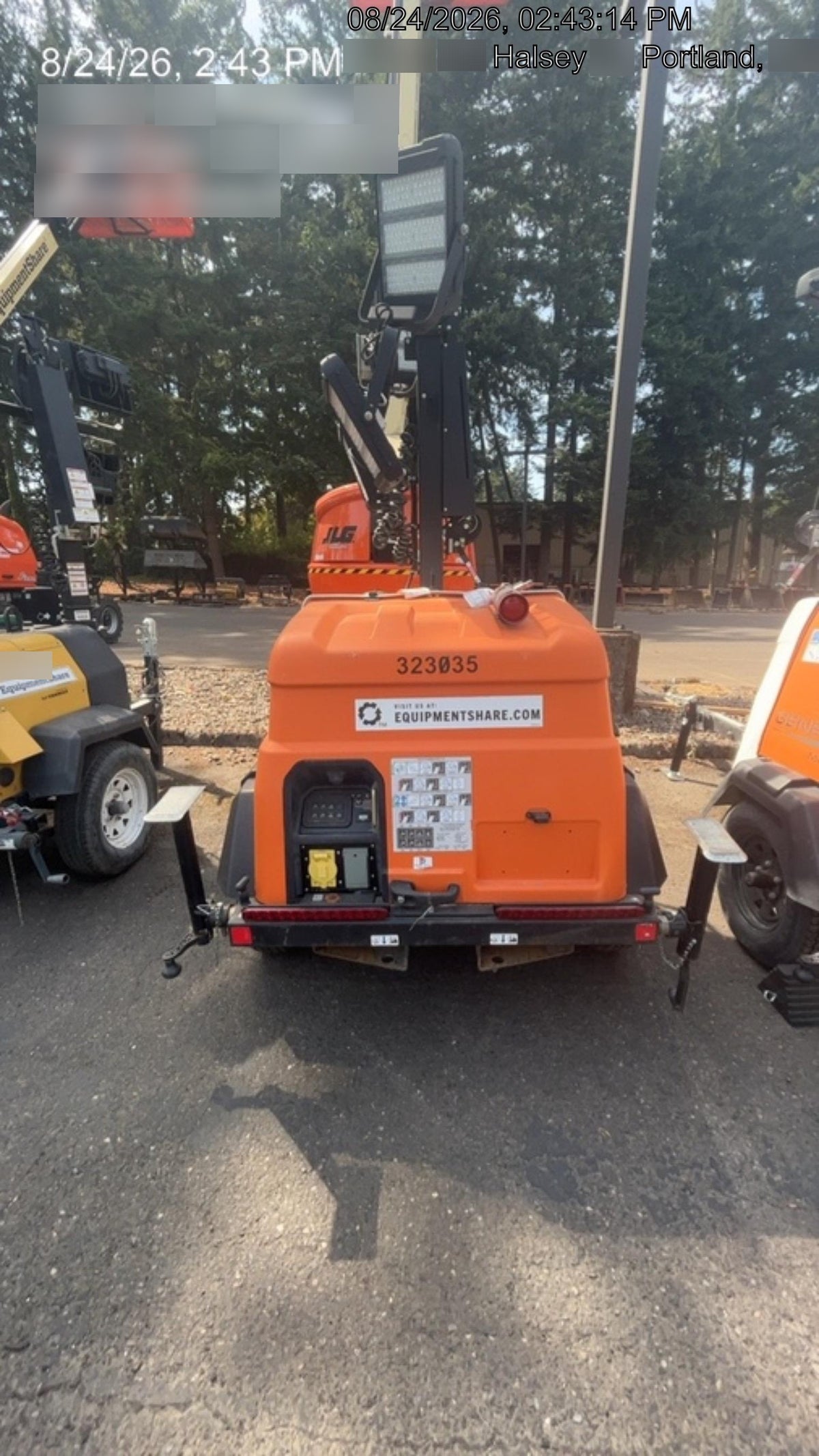 2023 Generac MLT2 Diesel, Flex Switch 120V Input, Powerzone Controller, (4) 320W LED Lights, 4kW Generator, 39.9 Gal Fuel Tank, 2" Ball, T3