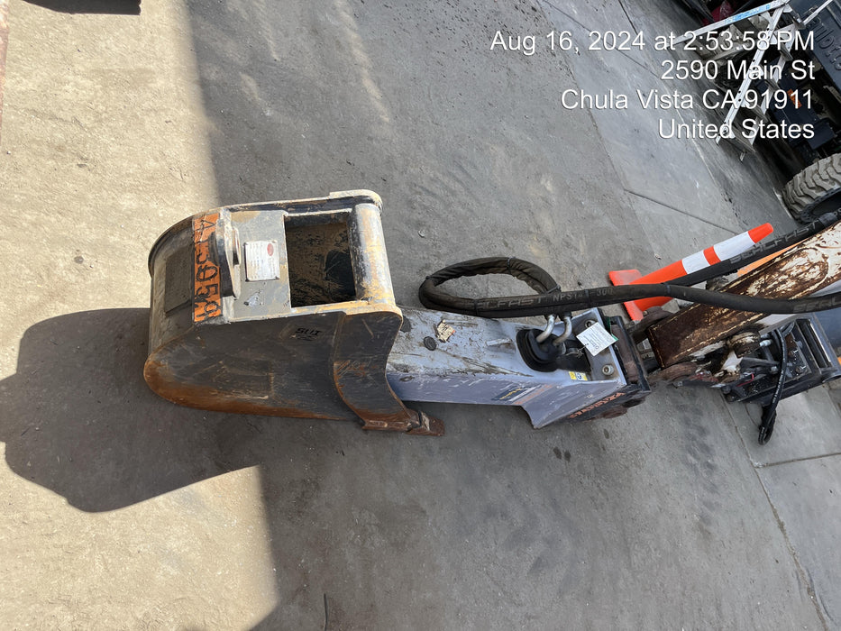 2024 STEEL UNLIMITED 12" Bucket, Mini Excavator. Steel Unlimited