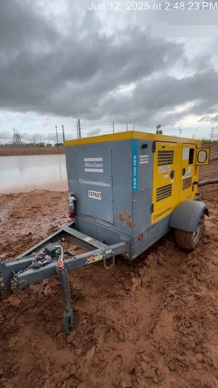 2021 ATLAS COPCO PAS 100 HF CS Enclosed