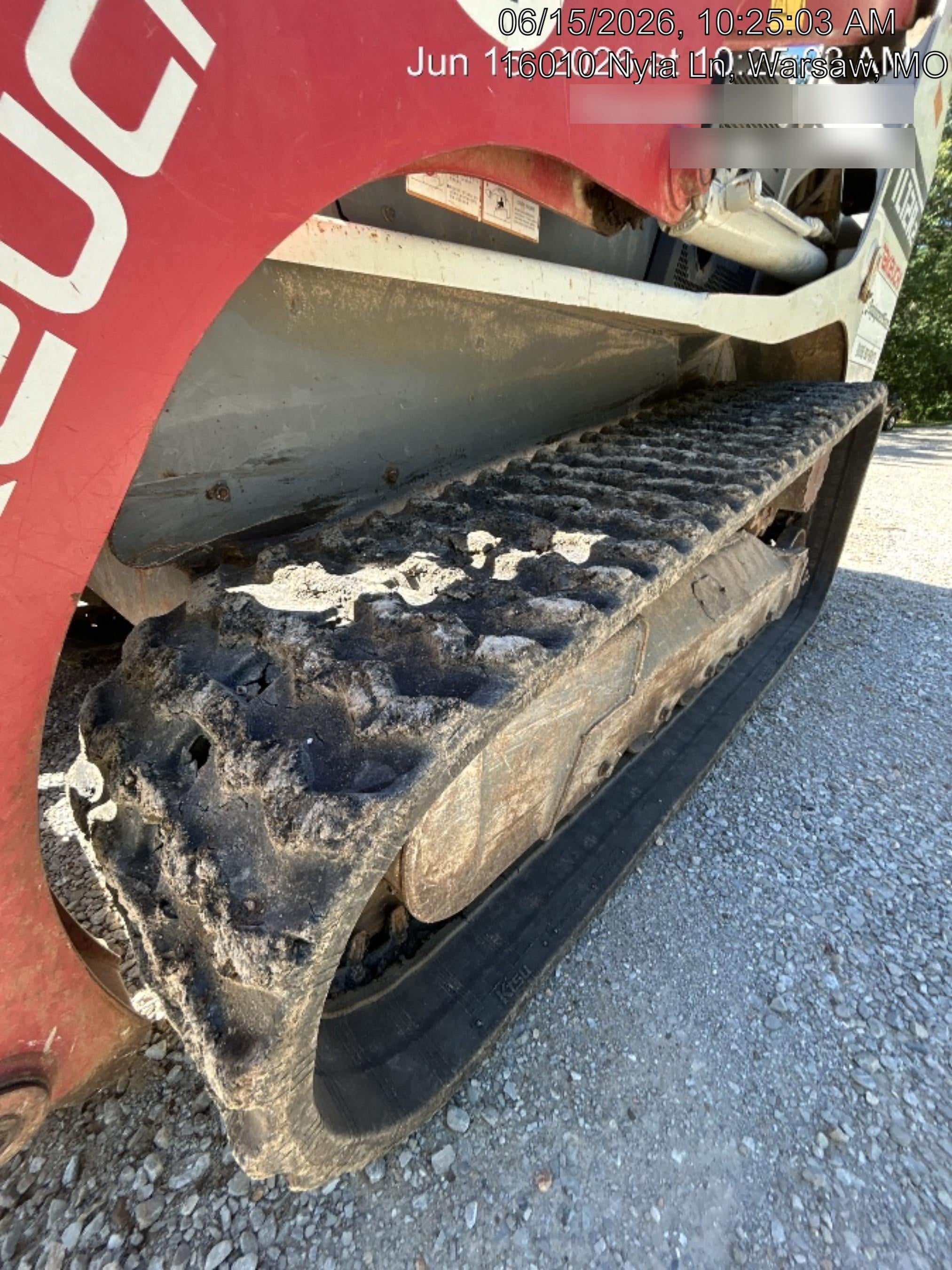 2019 Takeuchi TL12R-2 Cab/Heat/Air w/Auxiliary Hydraulics, 2 Speed, Hydraulic QC 80" Smooth Bucket, 48" Pallet Forks