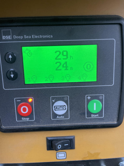 2022 Allmand NLV3GR (4) LED Light Fixture 350W, 23' Vertical Mast, 3kW Prime, Towable, ES Decals, T3