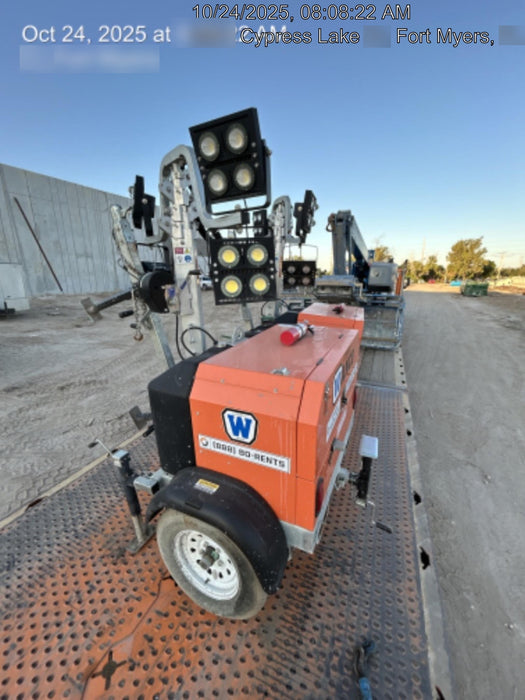 2023 Wanco WLTT-4MM4K Diesel, Deep Sea Controller, Shore Power Plug, Auto Start, (4) 350W LED Floodlights, 4kW Generator, 60 Gal Fuel Tank, 2" Ball, T3