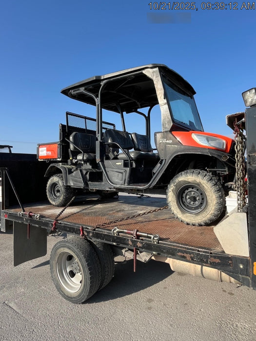 2019 Kubota RTV-X1140W-H 4WD, LED Strobe, Windshield Tempered Glass, Plastic Canopy, Wire Harness Kit, Backup Alarm
