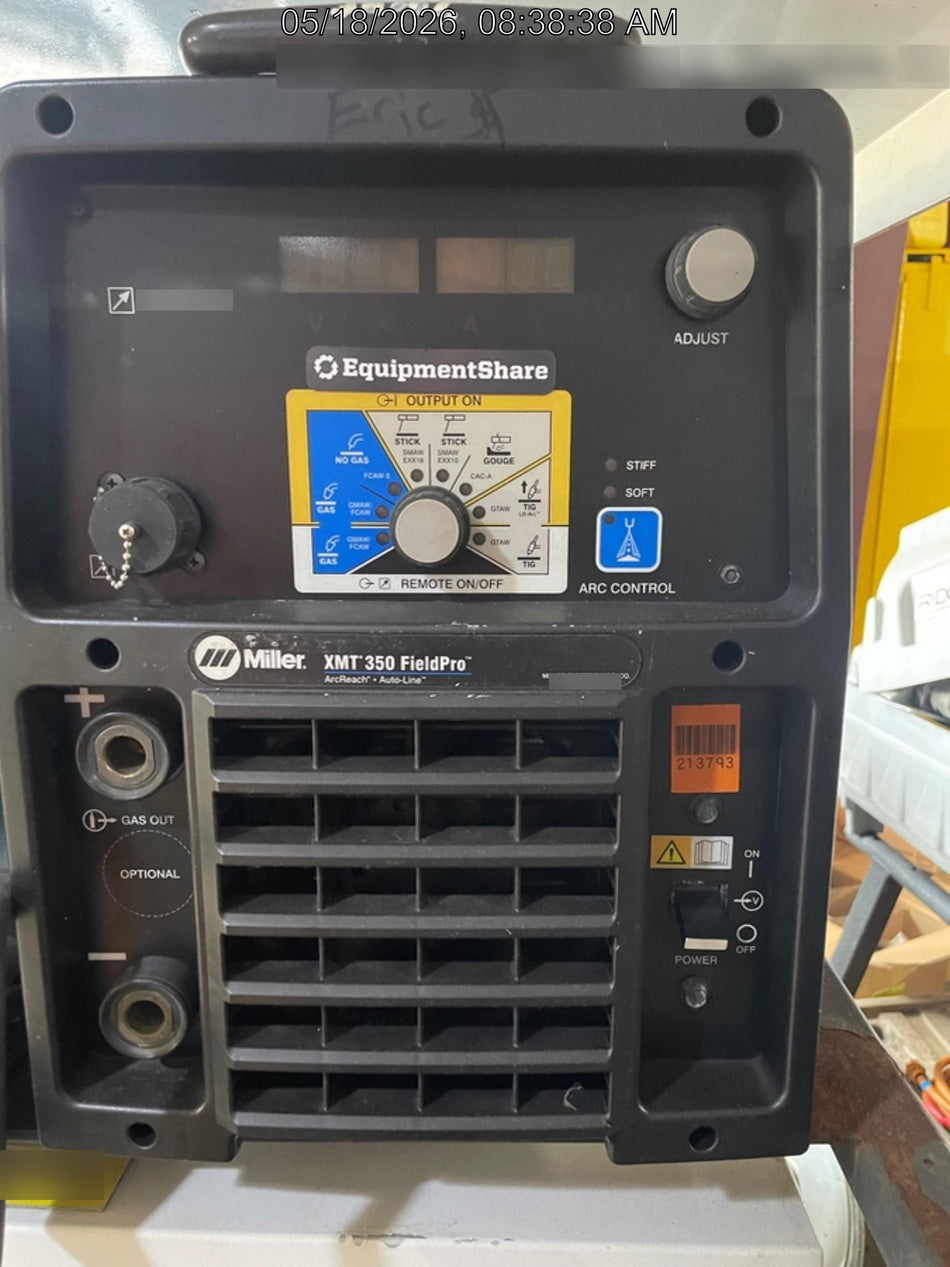 2021 MILLER ELECTRIC XMT 350