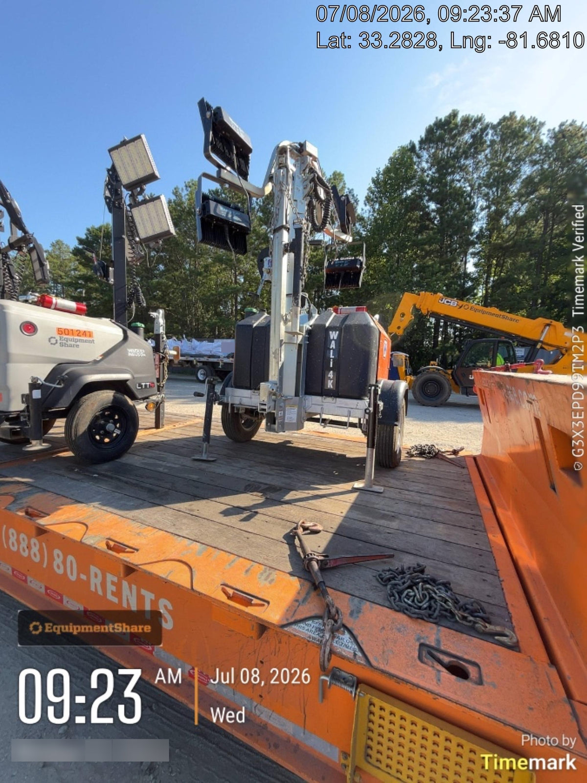 2024 Wanco WLTT-4MM4K Diesel, Mitsubishi L2E, 9.0HP @1800 rpm, Deep Sea Controller, Shore Power Plug, Auto Start, (4) 350W LED Floodlights, 4kW Generator, 60 Gal Fuel Tank, 2" Ball, T3