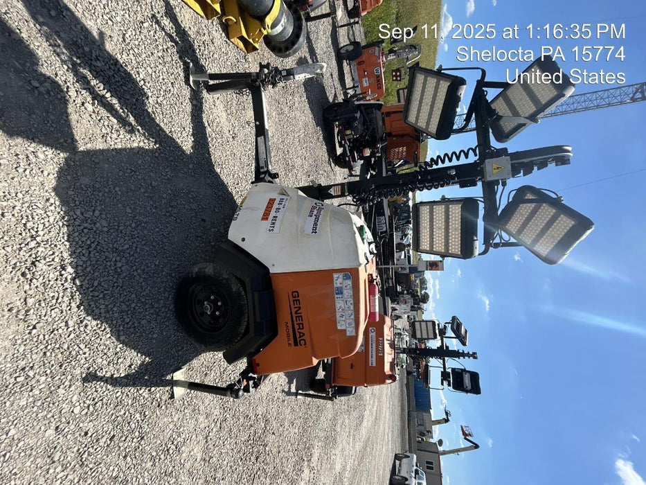2023 Generac MLT2 Diesel, Flex Switch 120V Input, Powerzone Controller, (4) 320W LED Lights, 4kW Generator, 39.9 Gal Fuel Tank, 2" Ball, T3