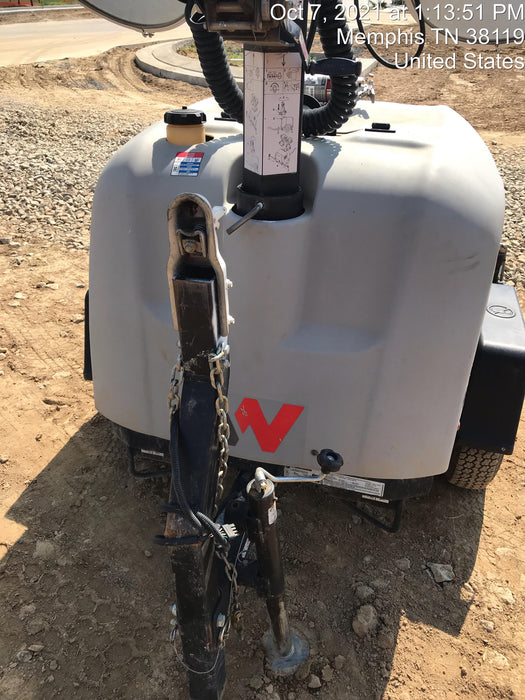 2018 Wacker Neuson LTV6L-MH Wacker Neuson LTV6L Mobile Light Tower w/Fuel Level Sensor Installed