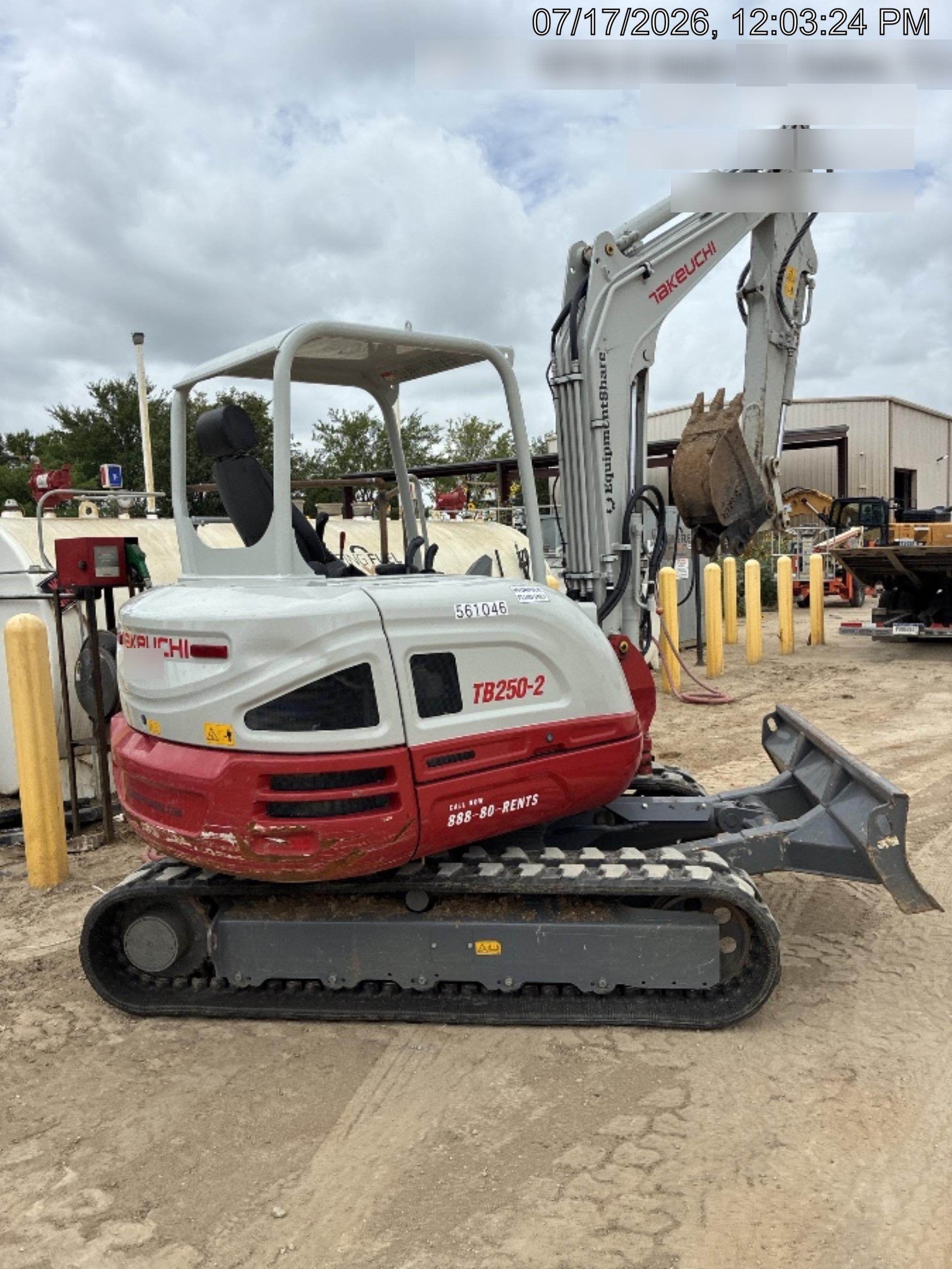 2025 TAKEUCHI TB250-2R